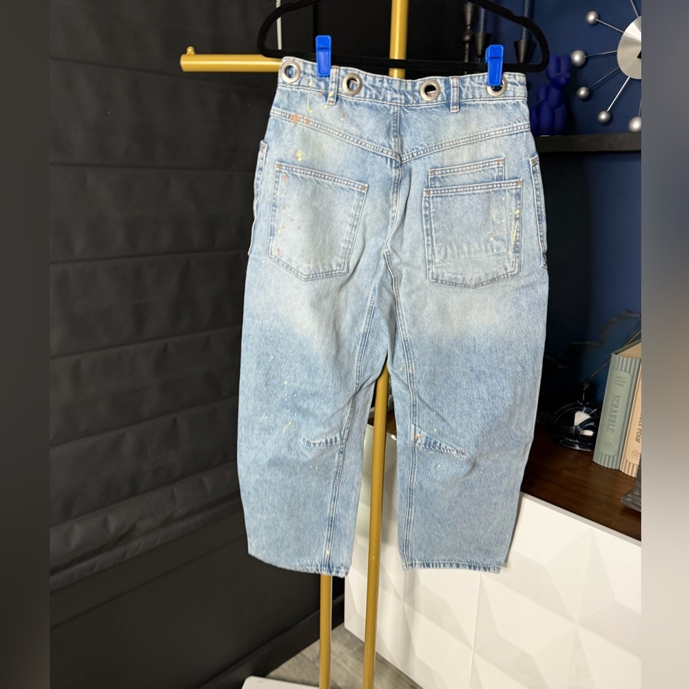 We The Free Moxie Pull-On Barrel Jeans NWOT - Picture 3 of 4